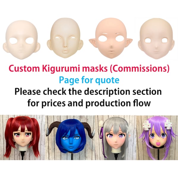 A Quote For A Custom Kigurumi Mask
