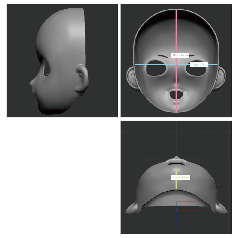 Original Anime Base Mask Etsy UK