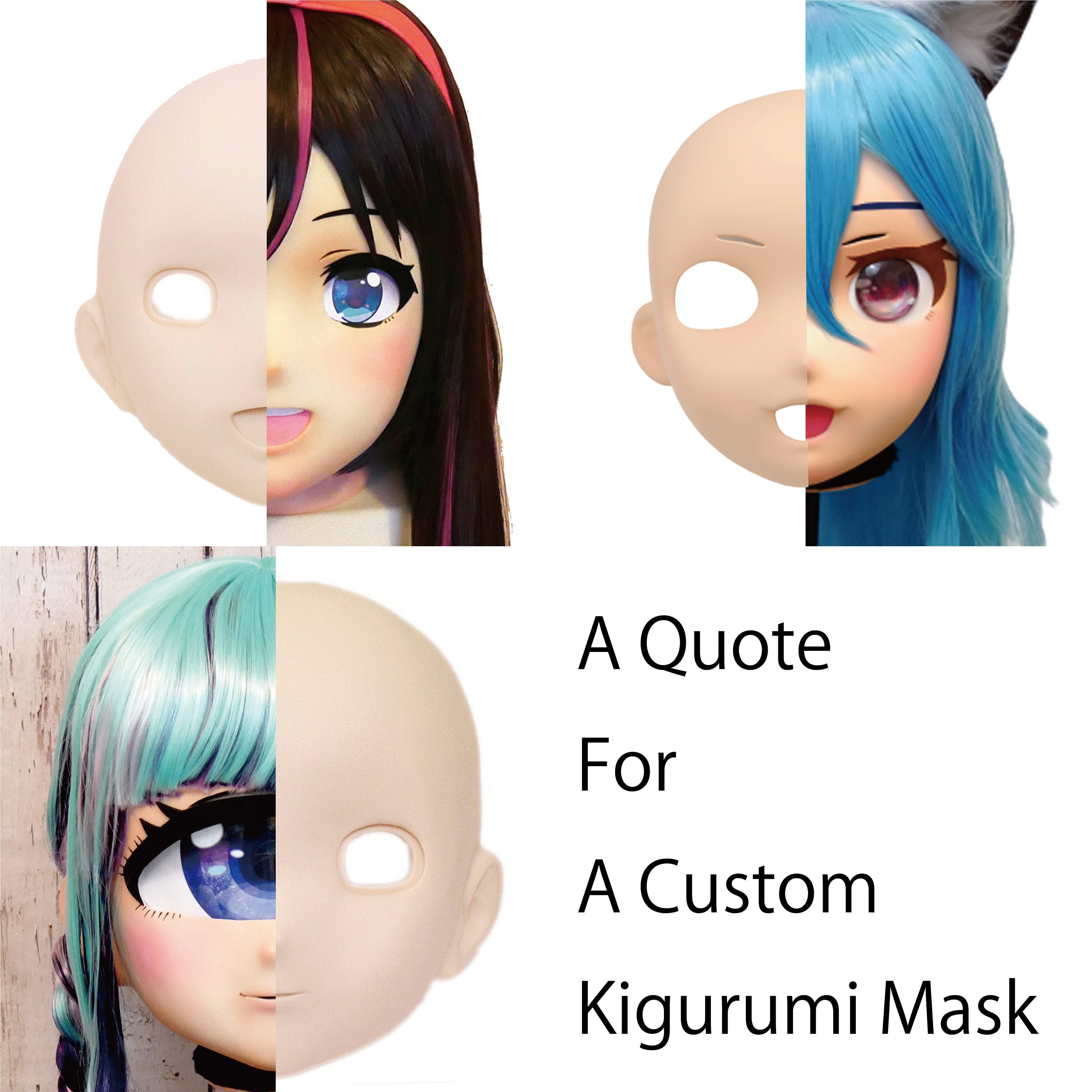 Quote For A Custom Kigurumi Mask - Etsy 日本