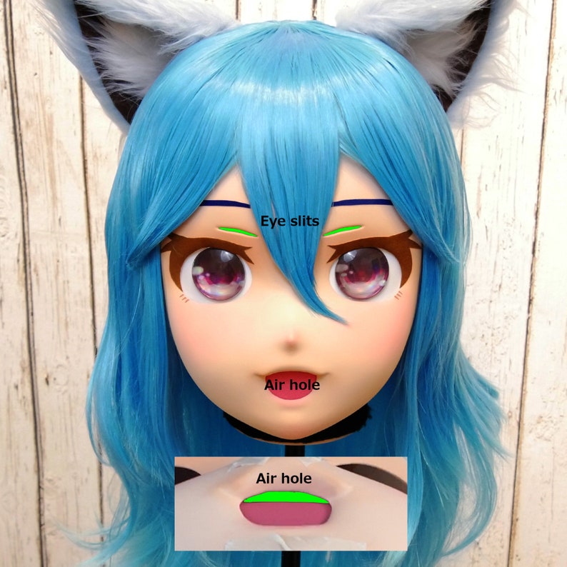 Original anime base mask Etsy