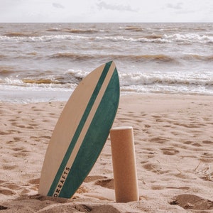 Tabla de equilibrio SURFER de Okrafts / Para entrenamientos en casa y entretenimiento / 3 COLORES