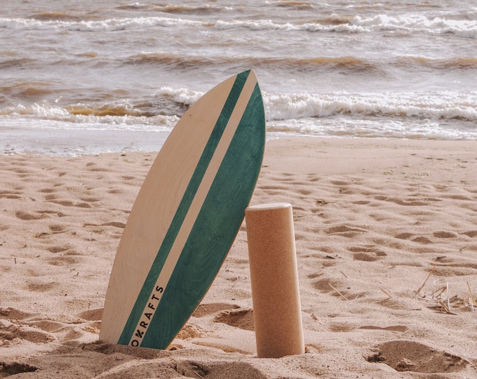 Balance Board SURFER by Okrafts | For Home Workouts and Entertainment | 3 COLORS