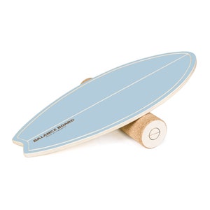 Surfer Balance Board Simple Series Natural materials Super Smooth Roller Ideal for beginners Perfect Gift Roller Board Blue