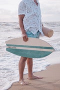Balance Board SURFER by Okrafts | For Home Workouts and Entertainment | 3 COLORS | Handcrafted - Natural Materials | Roller + Board product logo