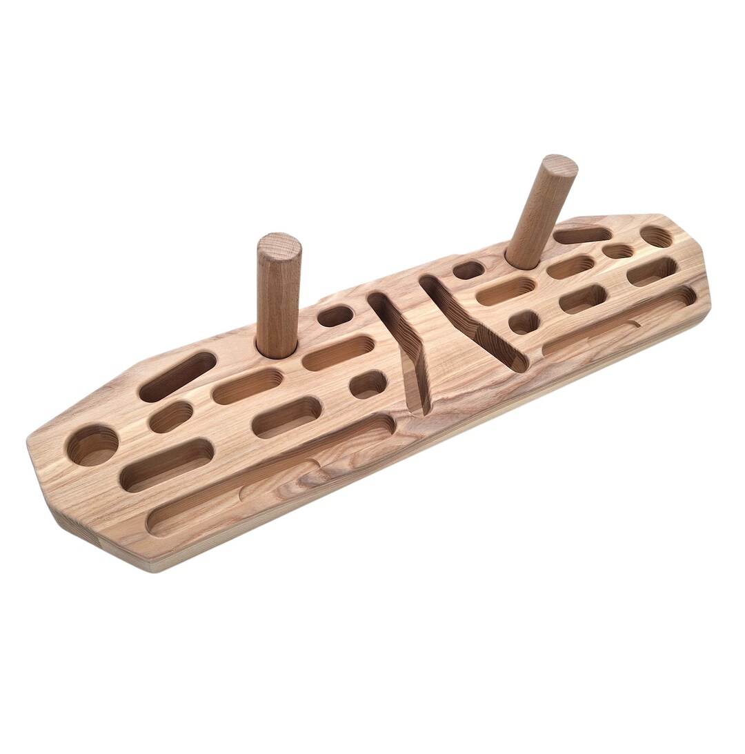 Hangboard & Pull up Board 2 in 1 Finger Strenght Trainer Multiple