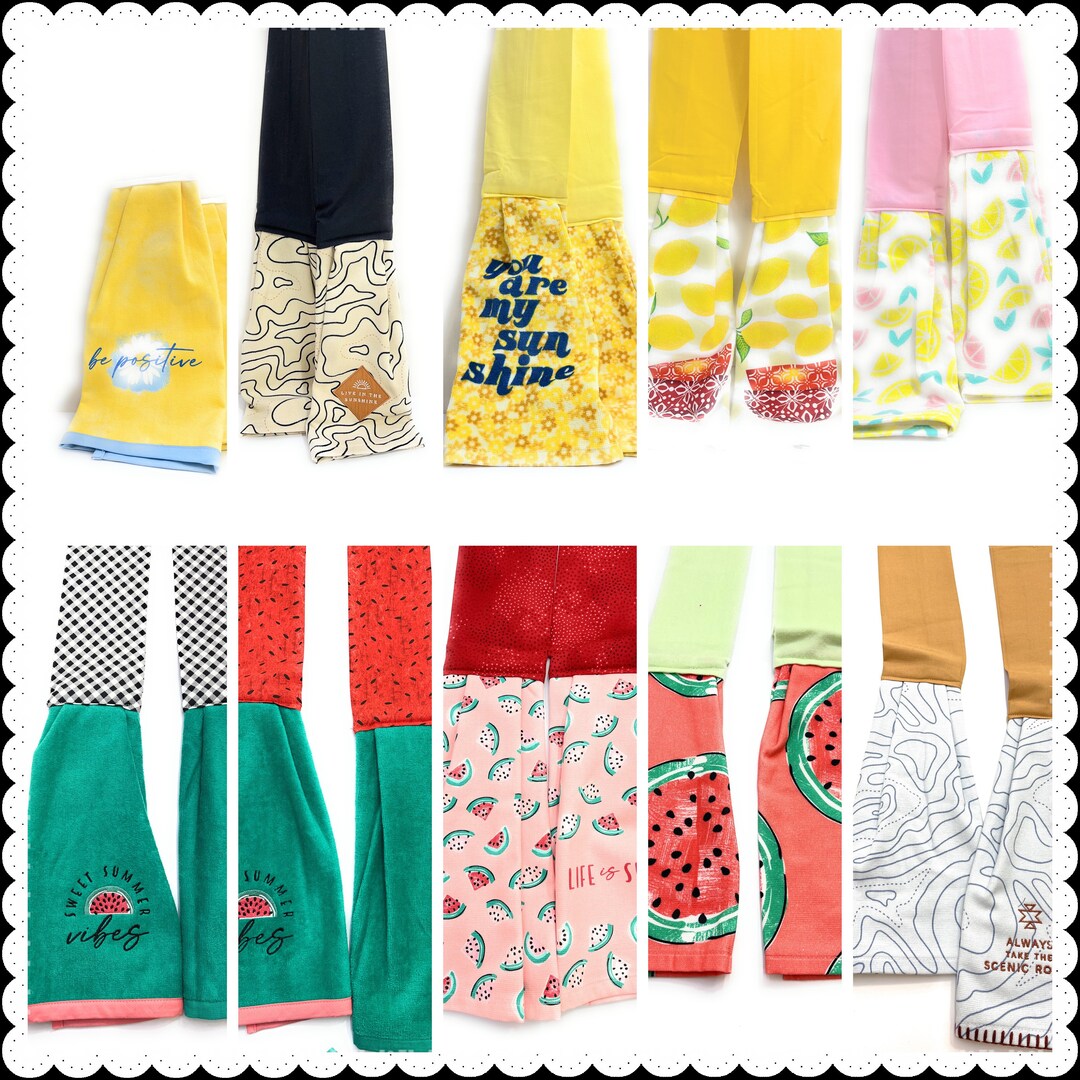 Kitchen Towel Scarf Kitchen Towel Kitchen Scarf Dish Boa Etsy