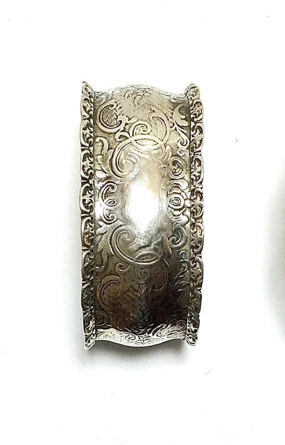 Ivy & Flowers Cuff