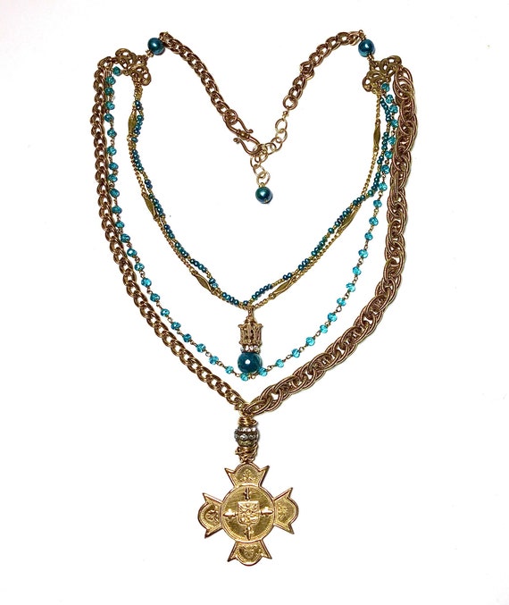Priya multi-strand necklace