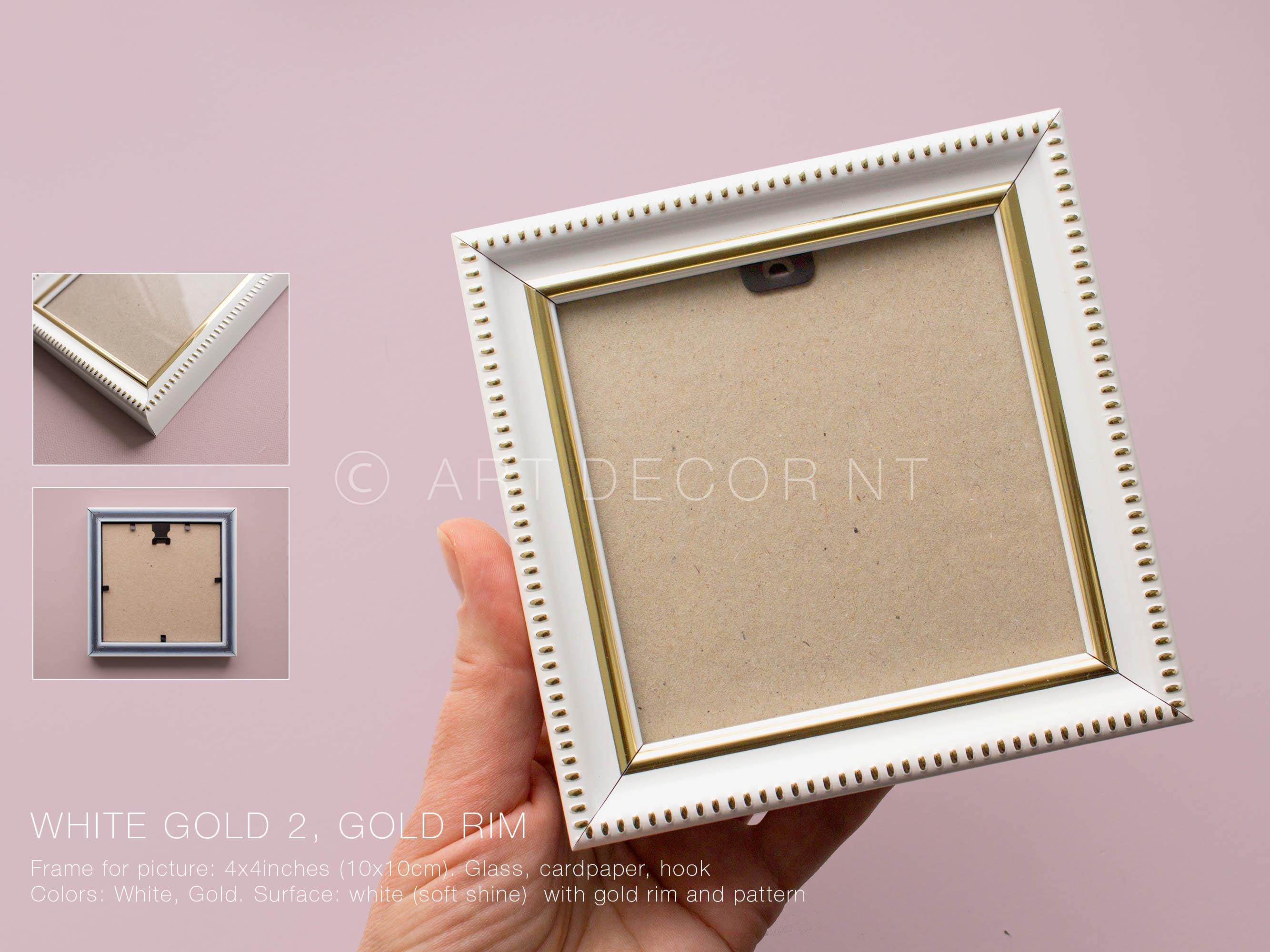 Small 4x4 Art Frame: Miniature Painting Display - Etsy