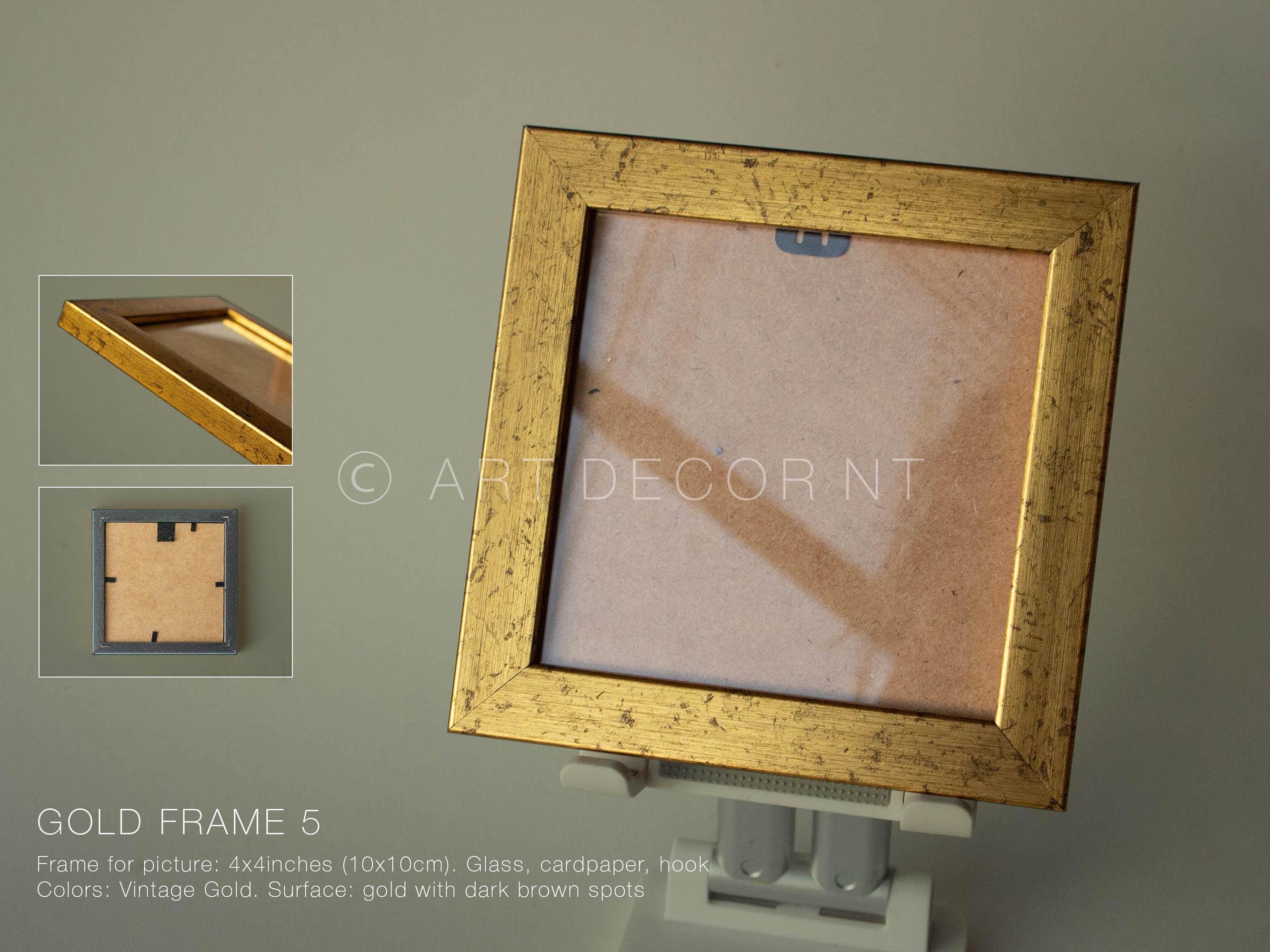 Small 4x4 Art Frame: Miniature Painting Display - Etsy