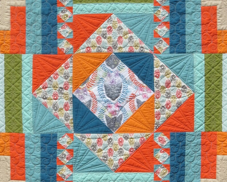 Art Deco Quilt Pattern Etsy Canada