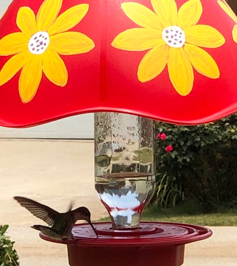Hummingbird HumBrella Feeder Shade Umbrella Cover For Etsy