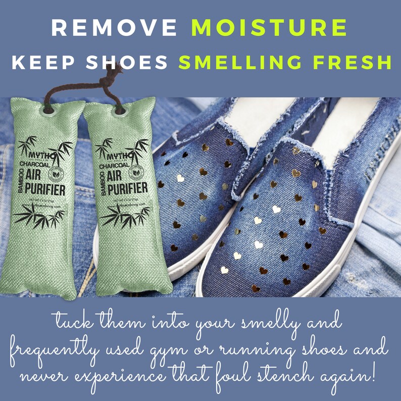 Charcoal Bags Odor Absorber Pet Odor Eliminator Moisture