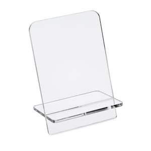 Clear Choice Clear Acrylic 2 Part Book Stand