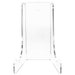 Clear Choice Double-Bend Acrylic Easel Stand  3/16 Thick |Table top or Wall Mount, Display, Flat Plates, Photos, Place Cards, Weddings 