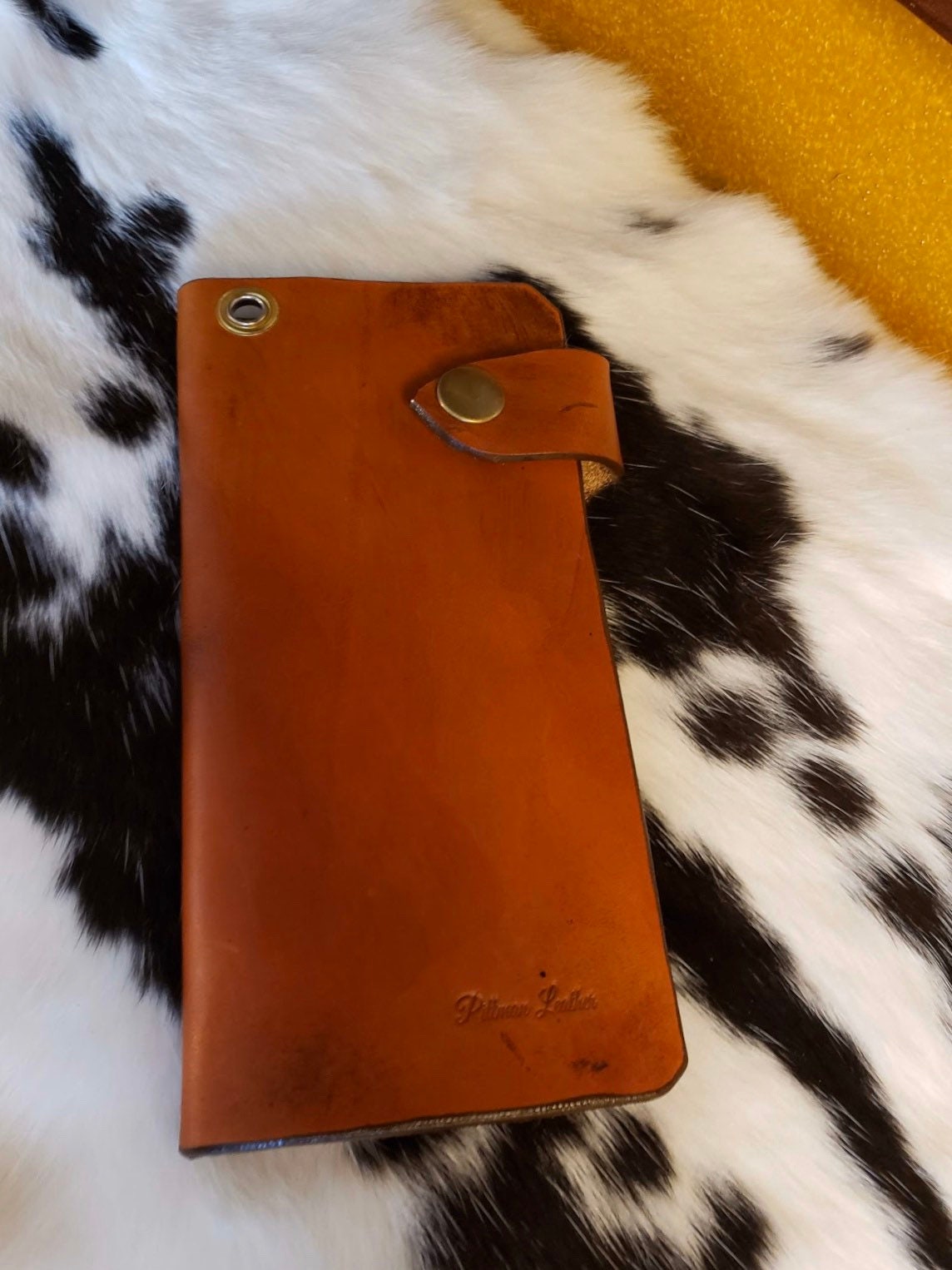 Roper Wallet Handmade Real Leather - Etsy