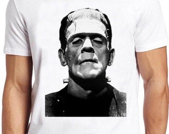Camiseta de Frankenstein, película de terror de Halloween, película clásica de culto, regalo genial, camiseta 134