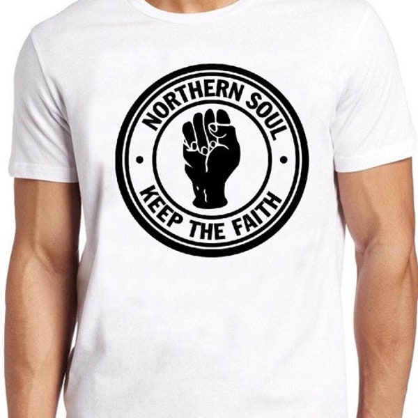 Nordseele T-Shirt Behalten Sie den Glauben Musik Motown Mod Roller Tanz-T-Stück 28