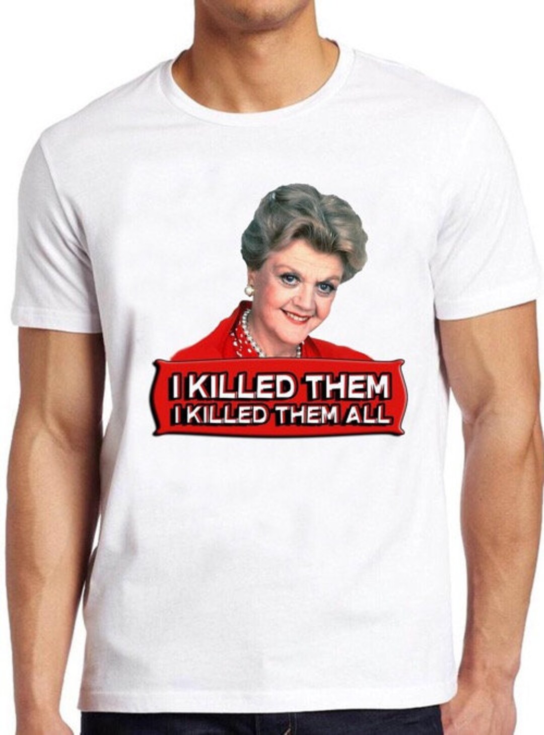 Maglietta Jessica Fletcher I Killed Them All Murder She Wrote Meme