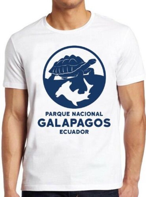 Galapagos Island T Shirt National Park Turtle Shark Cool Gift Tee 172 Etsy Hong Kong