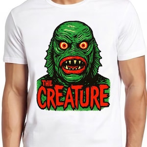 Creature From The Black Lagoon Inspired Parody Retro  Cool Tee T Shirt 2812