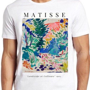 Matisse Landscape At Collioure Painting Art Meme Unisex Retro Gamer Cult Movie Music Top Cool Gift Tee T Shirt 1041