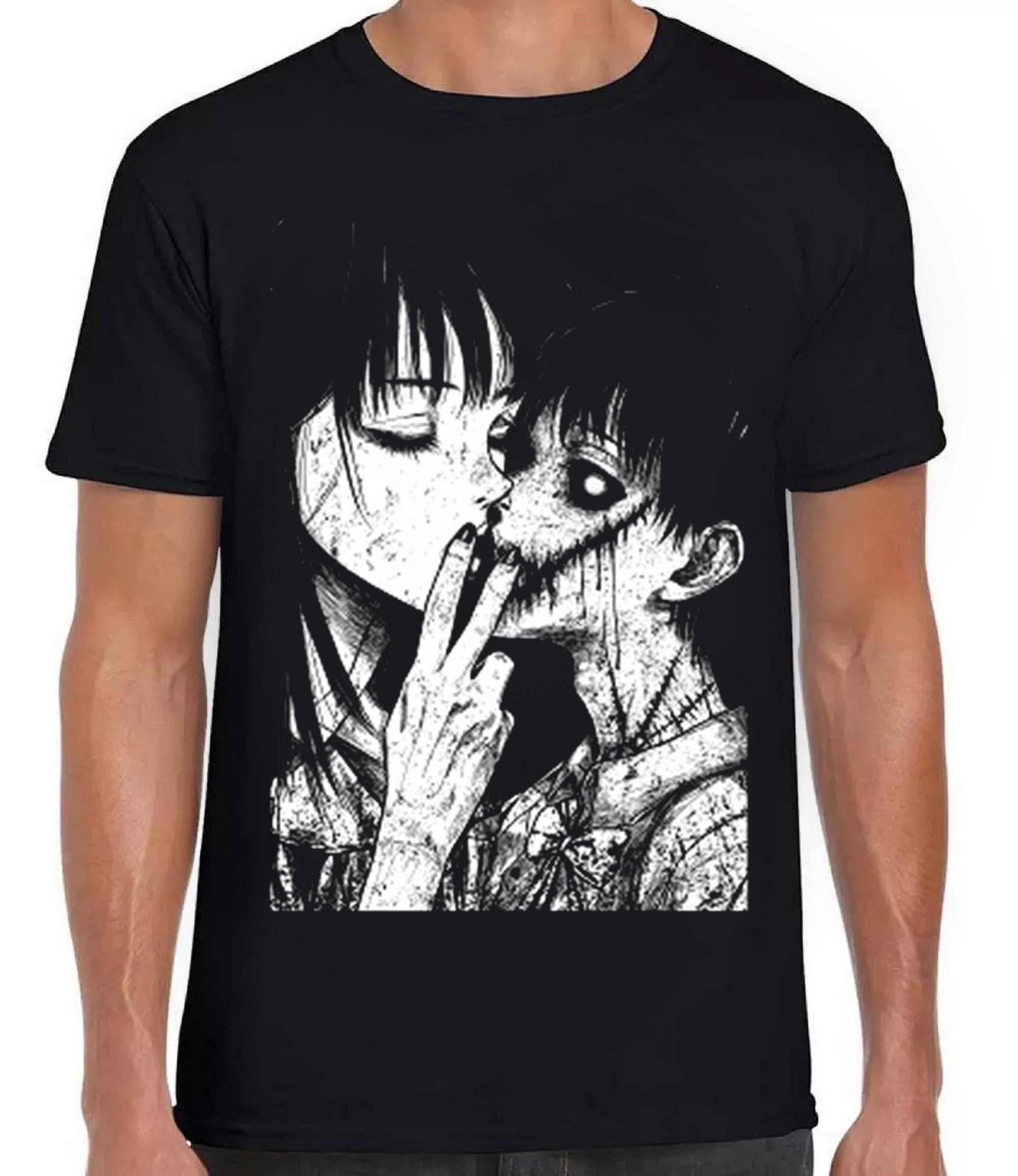 Scary Japanese Anime Tomie Art Funny Meme Gift Tee Gamer Cult Movie Music  T Shirt 407