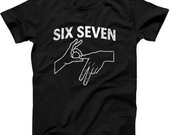 6 7 シックスセブン ナンバー ミーム 奇妙 ユーモラス 陽気 面白い