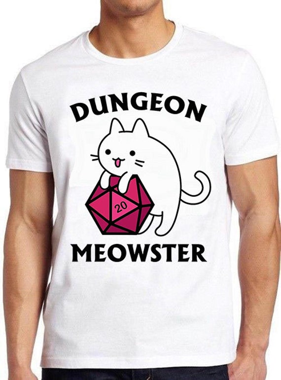 Dungeon Meowster Funny-Dnd Gamer-Cat-D20 Gift T-Shirt Dungeon Meowster Funny-Dnd Gamer-Cat-D20 Gift T-Shirt