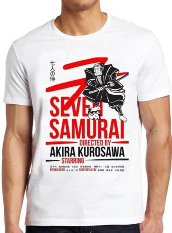 Seven Samurai T Shirt Akira Kurosawa Japan Cool Gift Tee 173