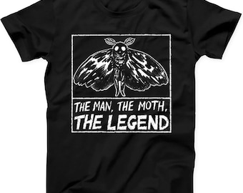 Mothman The Man The Moth The Legend Halloween T Shirt Sweatshirt Hoodie C875