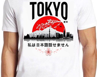 Tokyo I Don’t Speak Japanese Meme Funny Retro Cool Top Tee T Shirt 535