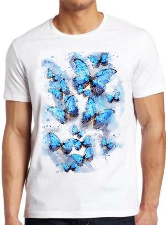Butterfiles Art Funny Cool Gift Tee - Etsy España