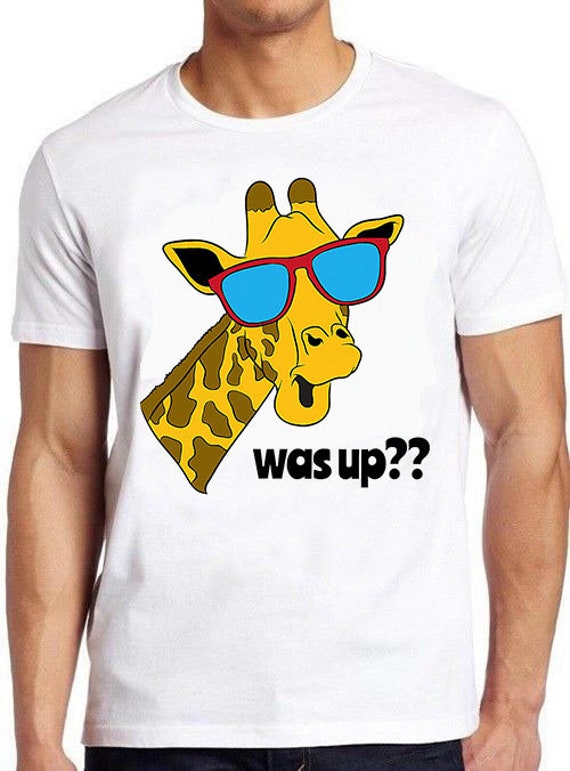 Giraffe Animal Zoo Cute Funny Animal Meme Gift Tee Gamer Cult | Etsy
