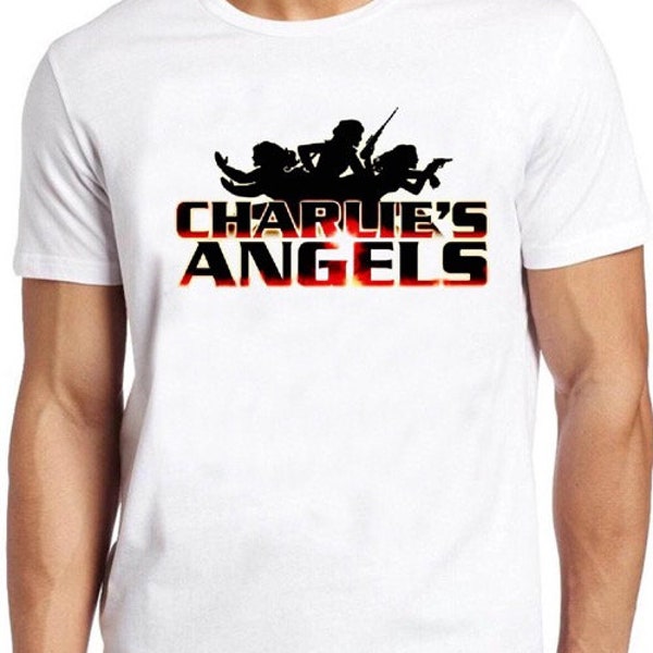 Charlie's Angels T Shirt 70s TV Show Series Cult Cool Gift Tee 264