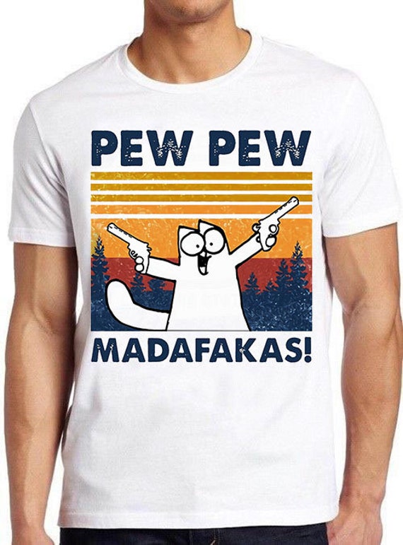 Funny Vintage Pew Pew T-Shirt Funny Vintage Pew Pew T-Shirt