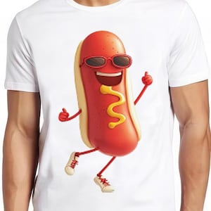 Hot Dog Summer Holiday Vacation Eating Contest Funny Meme Gift Tee Gamer Cult Movie Music T Shirt 2448