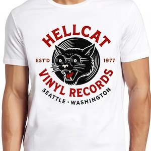 Vinyl Records Inspired Parody Seattle Record Store Music Dj Player Cool Tee T Shirt 2785