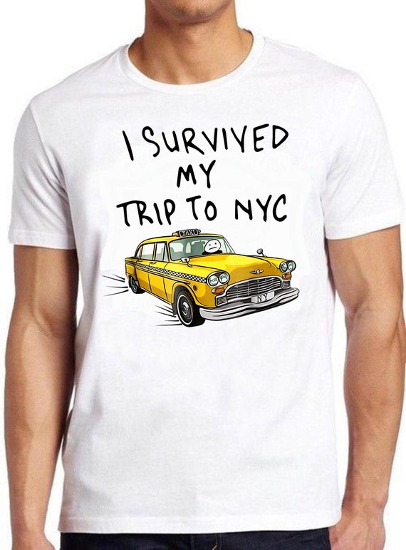 I Survived My Trip to NYC T Shirt New York City Spider Tom 