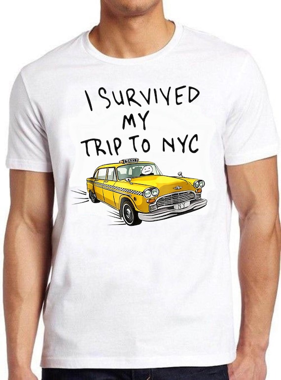 I Survived My Trip to NYC T Shirt New York City Spider Tom 