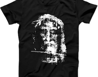 Shroud of Turin Jesus Christ Face Easter Christmas Gift Tote Bag Tee Black T Shirt Sweatshirt Hoodie C31