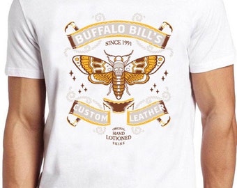 Buffalo Bill T Shirt Custom Leather Movie Film Inspired Cool Gift Tee 330