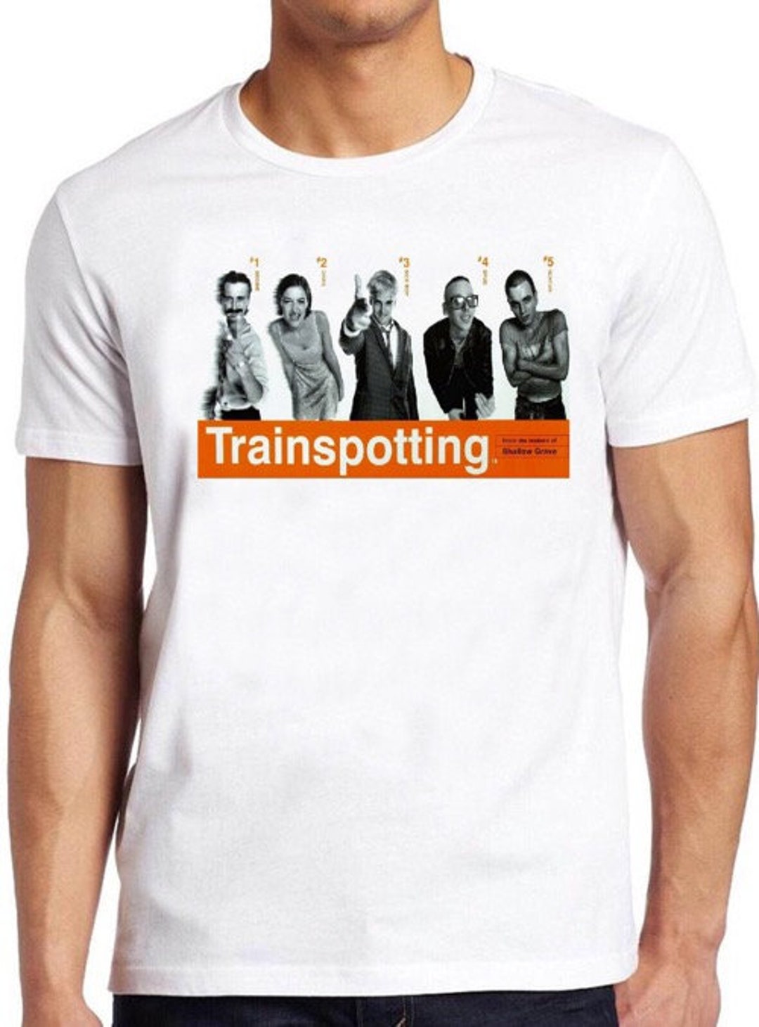 売れ筋ランキングも 希少 90s Trainspotting Vintage Movie Tee sushitai.com.mx