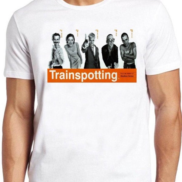 Trainspotting T Shirt Cult 90s Movie Retro Cool Gift Tee 245