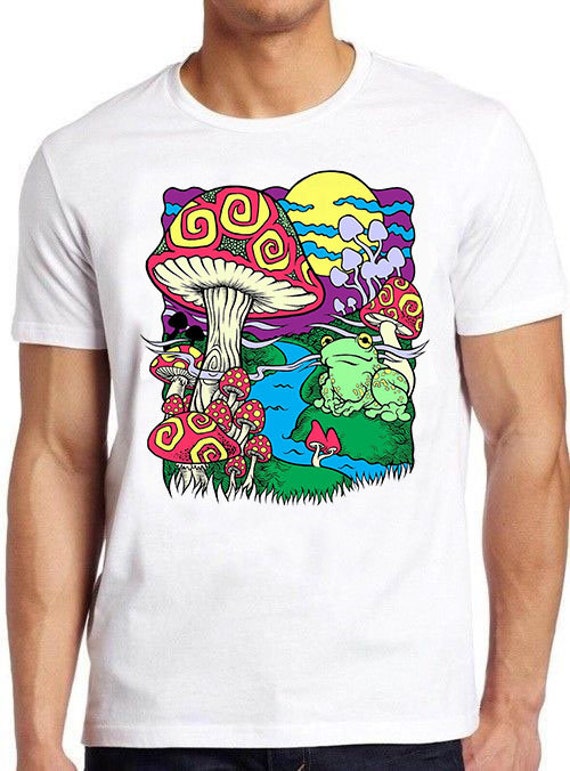 Mushroom Dream T Shirt Psychedelic Research Volunteer Hippie