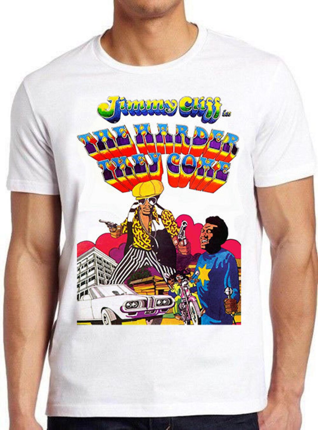 The Harder They Come Poster Jimmy Cliff Film Reggae Music Meme Joke