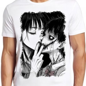 Scary Japanese Anime Tomie Art  Gift Cool T Shirt 2409