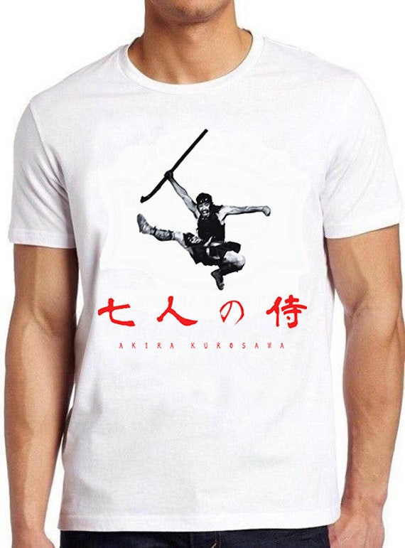 Seven Samurai Akira Kurosawa Japanese Meme Gift Funny Tee Style Gamer Cult Movie Music T Shirt 1088