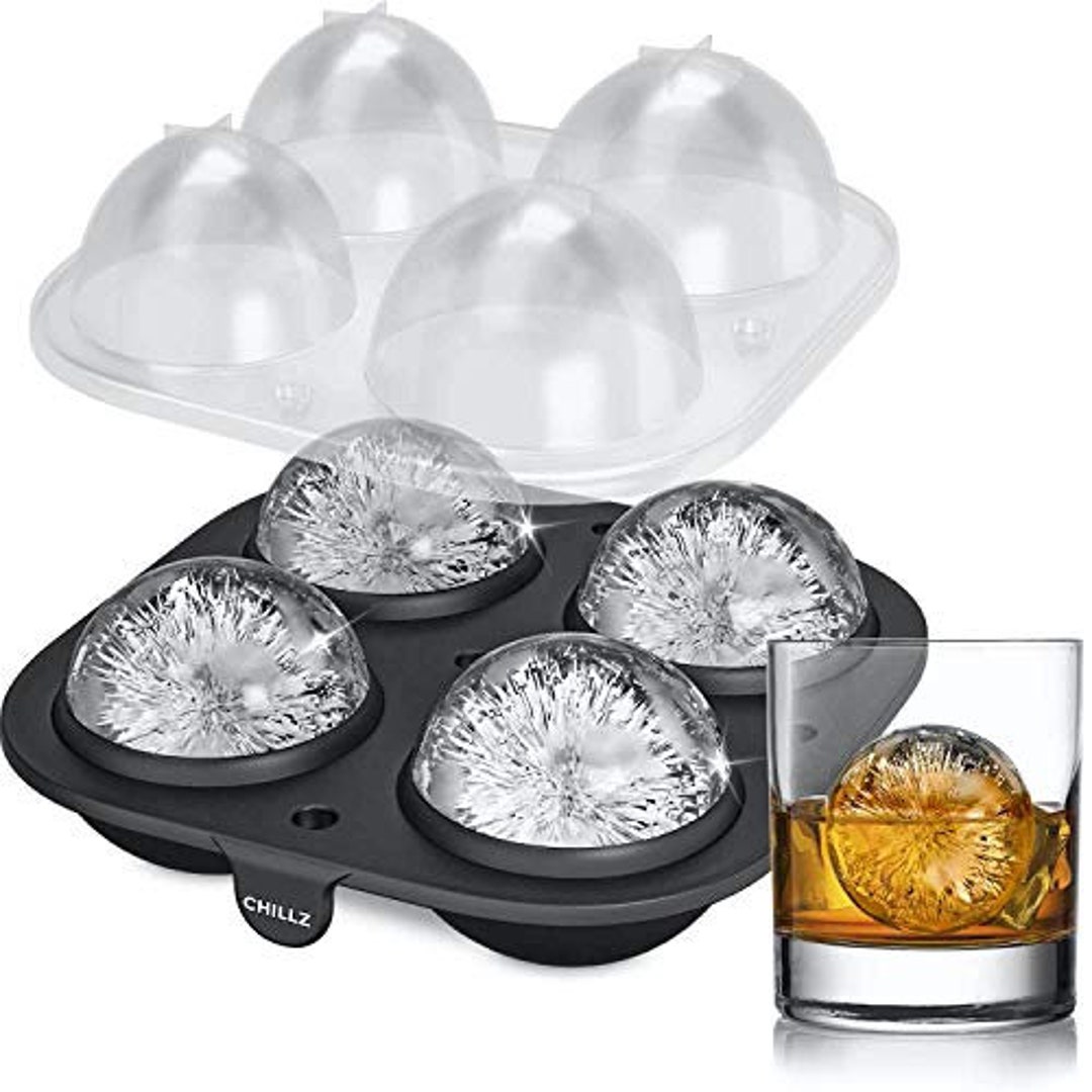 Chillz Extreme Ice Ball Maker Ice Sphere Mold Ice Ball Etsy