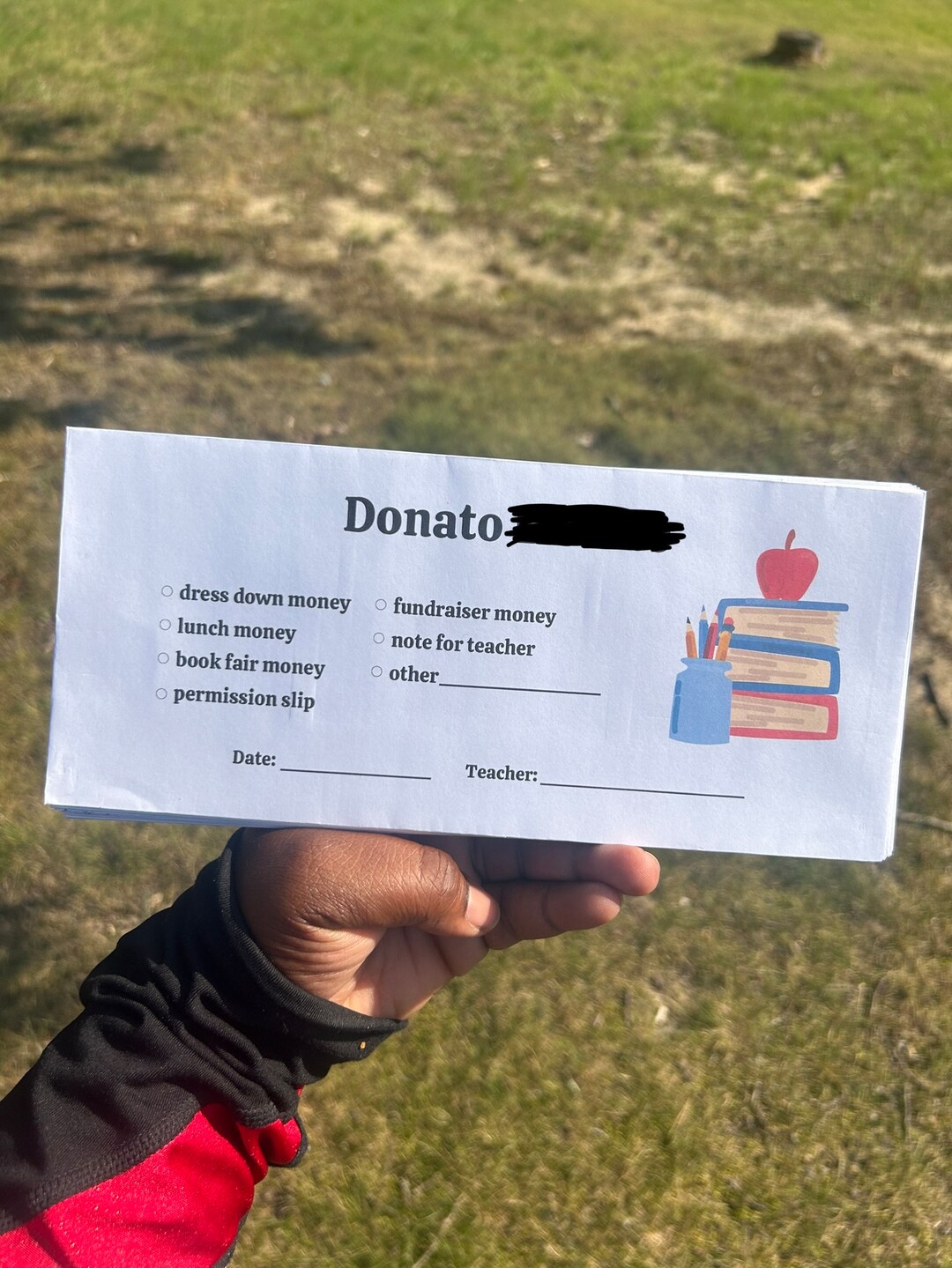 Custom School Envelopes Custom Name Envelopes School Etsy